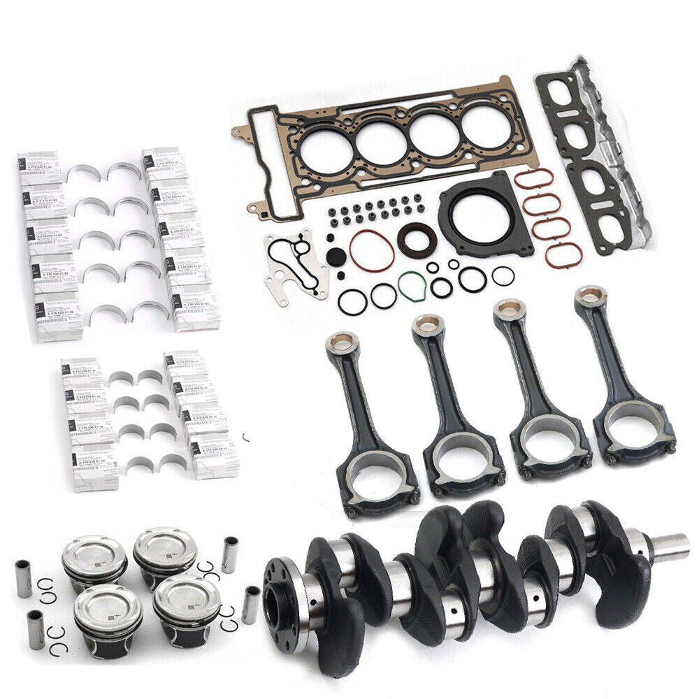 Engine Overhaul Rebuild Kit Crankshaft / Con Rods for Mercedes-Benz M270 1.6T