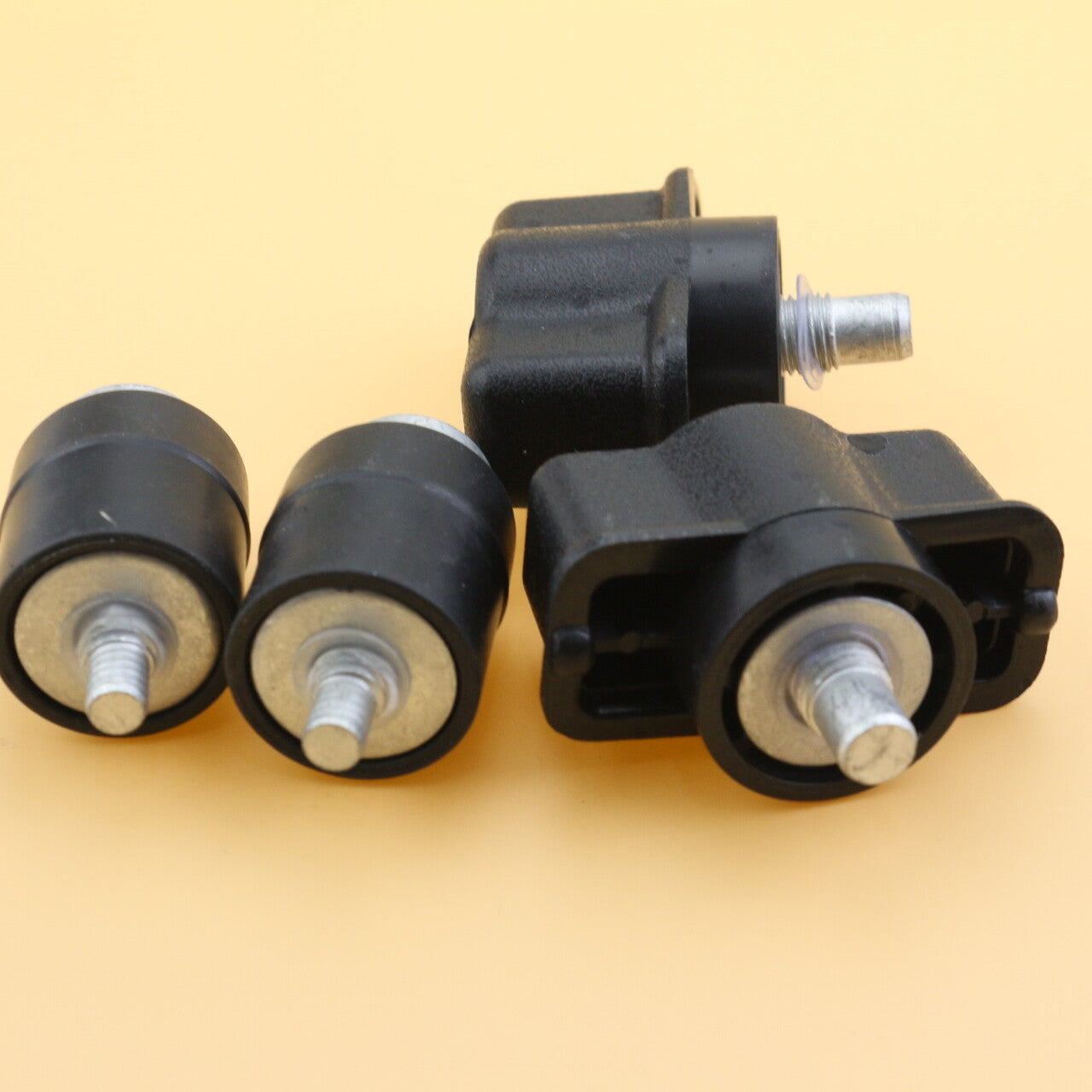 4x Handle and Grommet Kit 68054996AA Compatible With for DODGE for RAM 1500 2500 3500