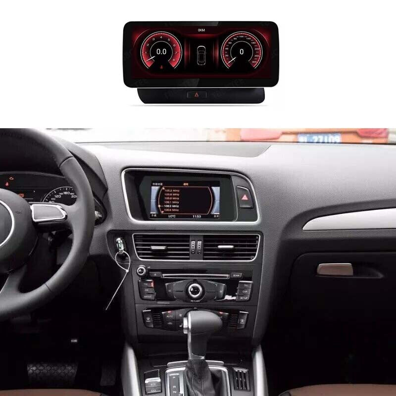 Multimedia carpaly WIFI 10.25 Android GPS Navigation 4G for AUDI Q5 8R 2009-2017