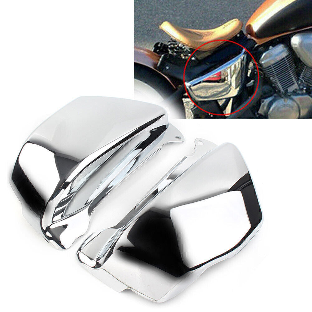 Battery seitliche Verkleidungsabdeckung f¨¹r for Honda Magna VF 750 VF750C Chrom