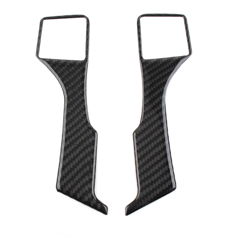 Steering Wheel Panel Cover Trim Fit for Toyota for Land Cruiser Prado 2010-2018 Pair