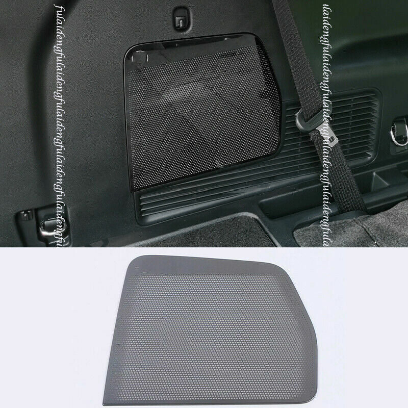 1P for Ford Explorer 2020-22 Stainless Rear Door Trunk Audio Speaker Cover Trim