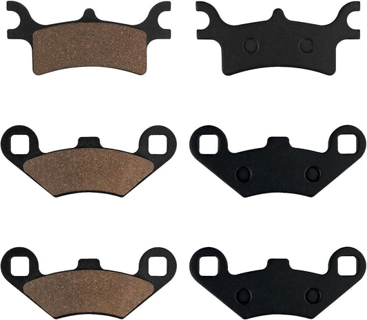 Front and Rear Brake Pad Replacement for Polaris Sportsman 400 450 500 600 700