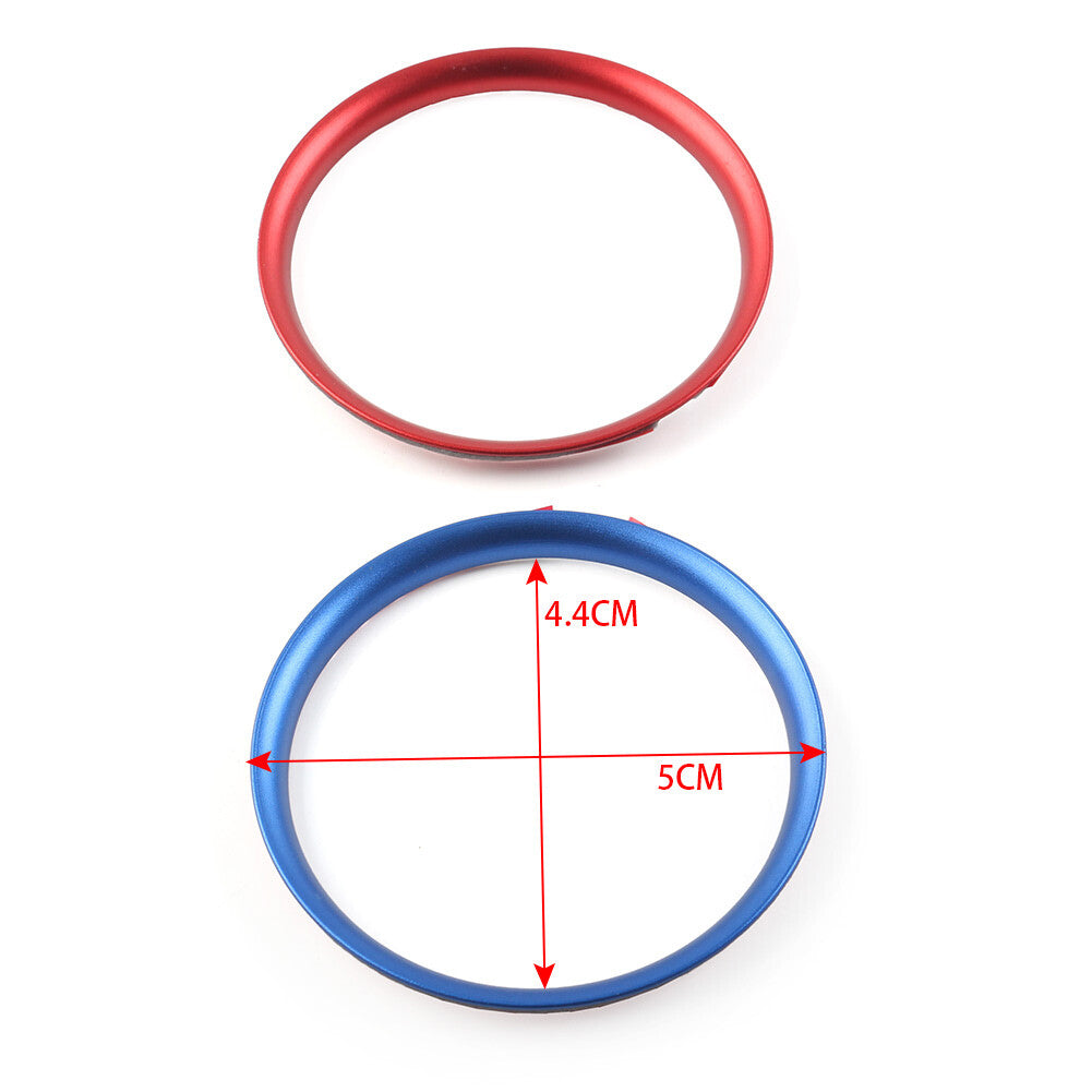 Central Console Clock Frame Ring Trim FIT for VW for Passat B8 2016-2019