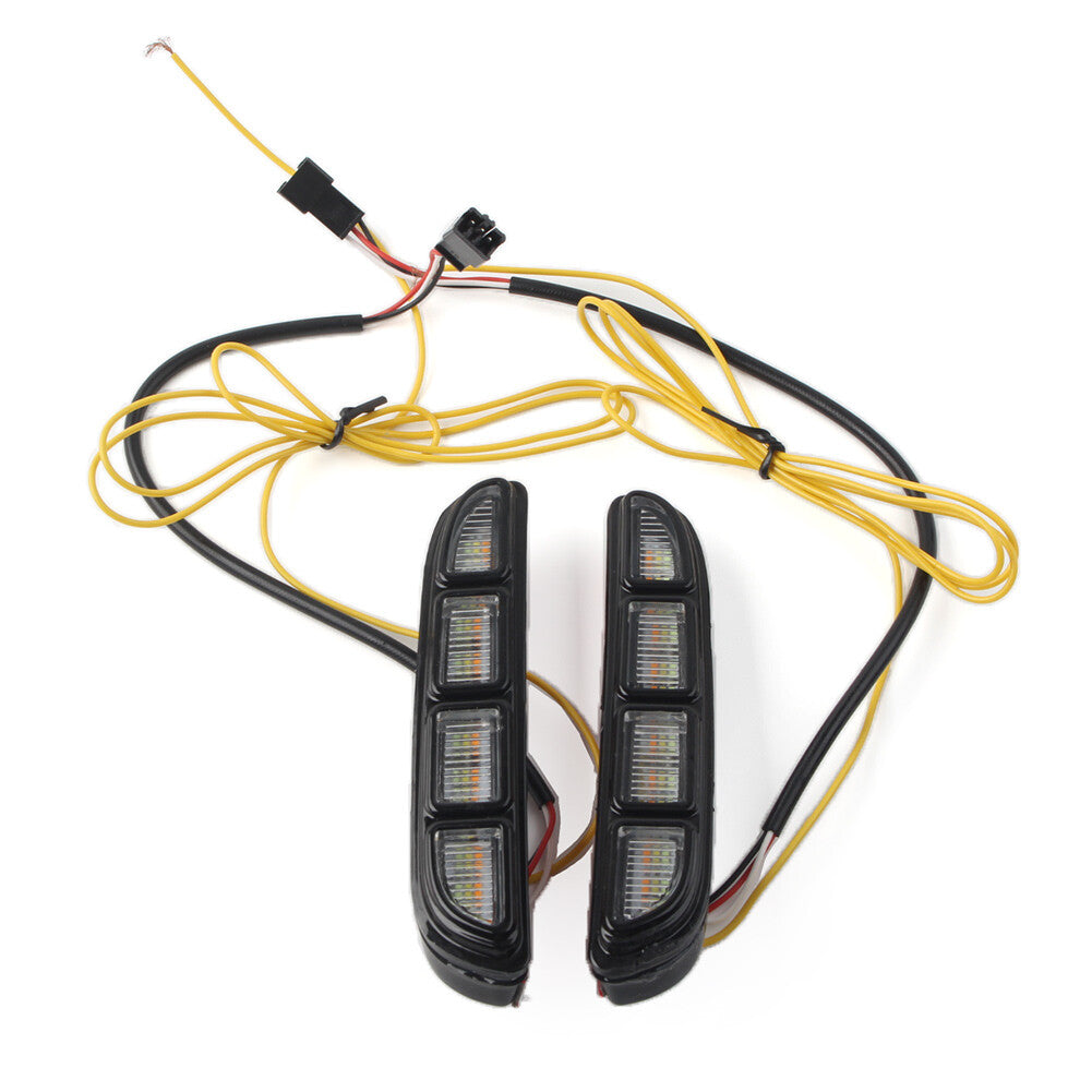 for Honda Accord 2021-2023 Fog Lamp Light DRL With Yellow Turn Signal Function