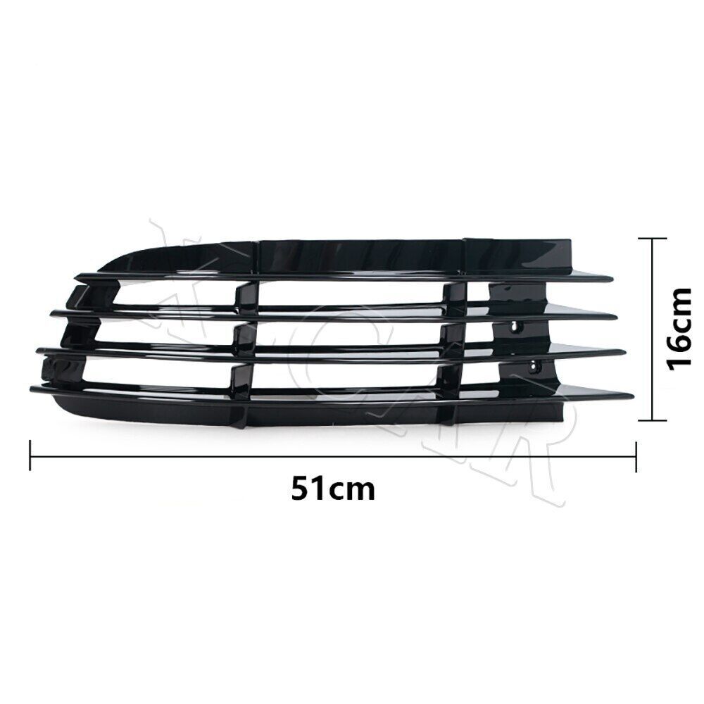 One pair of front fog lights and grille for Volkswagen for Golf 5 MK5 R32 (2005, 2006, 2007-2009 models).