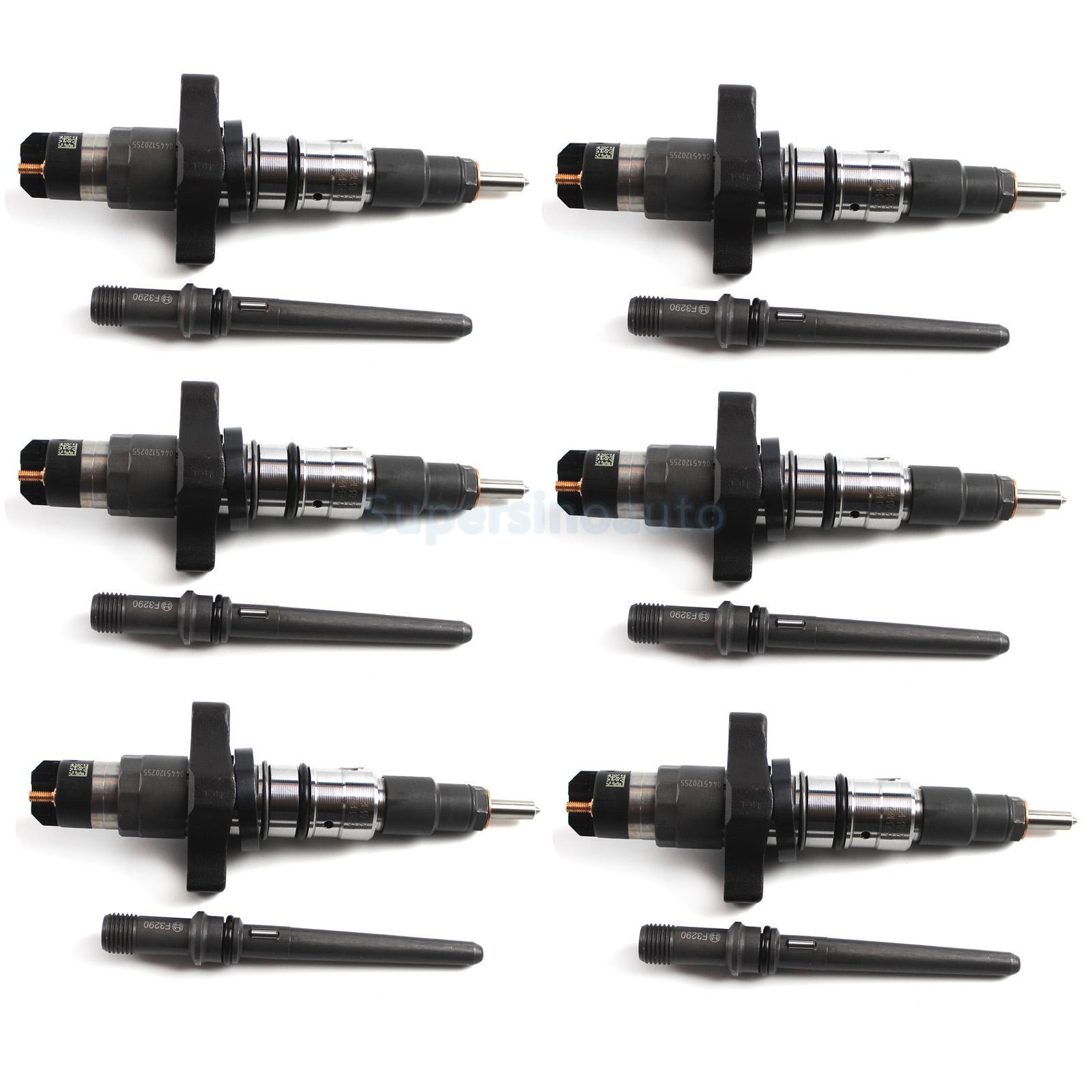 WTY 6x Fuel Injector 0445120255 Fit 03-04 for Dodge for Ram 2500 3500 Truck 5.9L