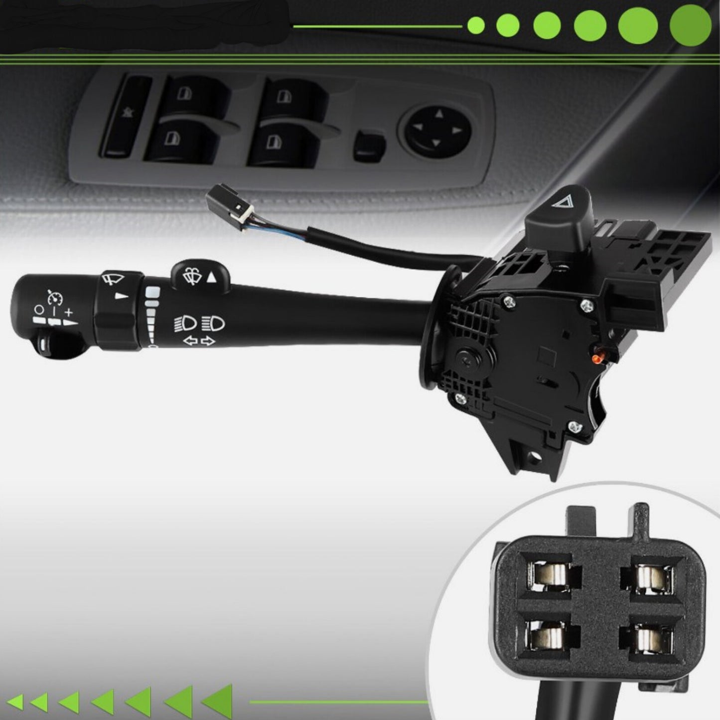 Fit for Chevy Tahoe SSR Silverado for GMC for Sierra for Cadillac Turn Signal Switch