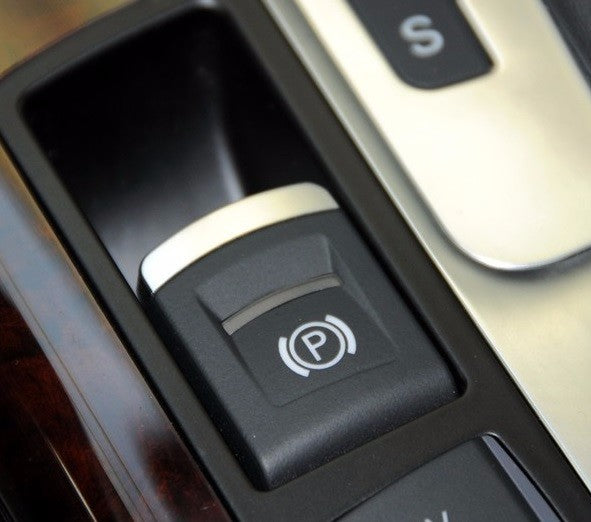 PARKING BRAKE CHROME BLACK SWITCH BUTTON FOR LHD for AUDI A6 S6 QUATTRO