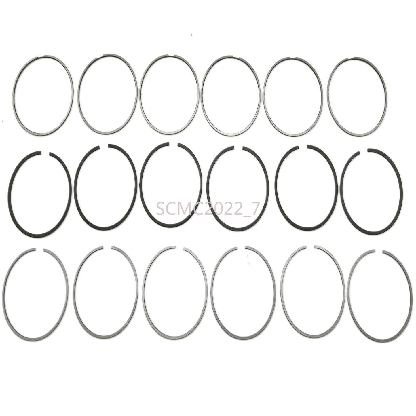 6x Piston Rings Set ¦µ83.01mm for VW for Audi A5 Q5 for Porsche 3.0 Diesel TDI 059198151P