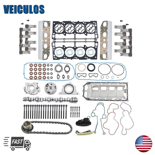 MDS Lifters VVT Camshaft Gaskets Overhaul Kit for 2009-2015 for Dodge for Ram 1500 5.7L