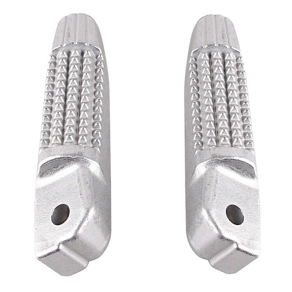 Fit for BMW K1200R 2004 - 2008 Rider Front Foot Pegs Footrests Footpegs Kit Silver