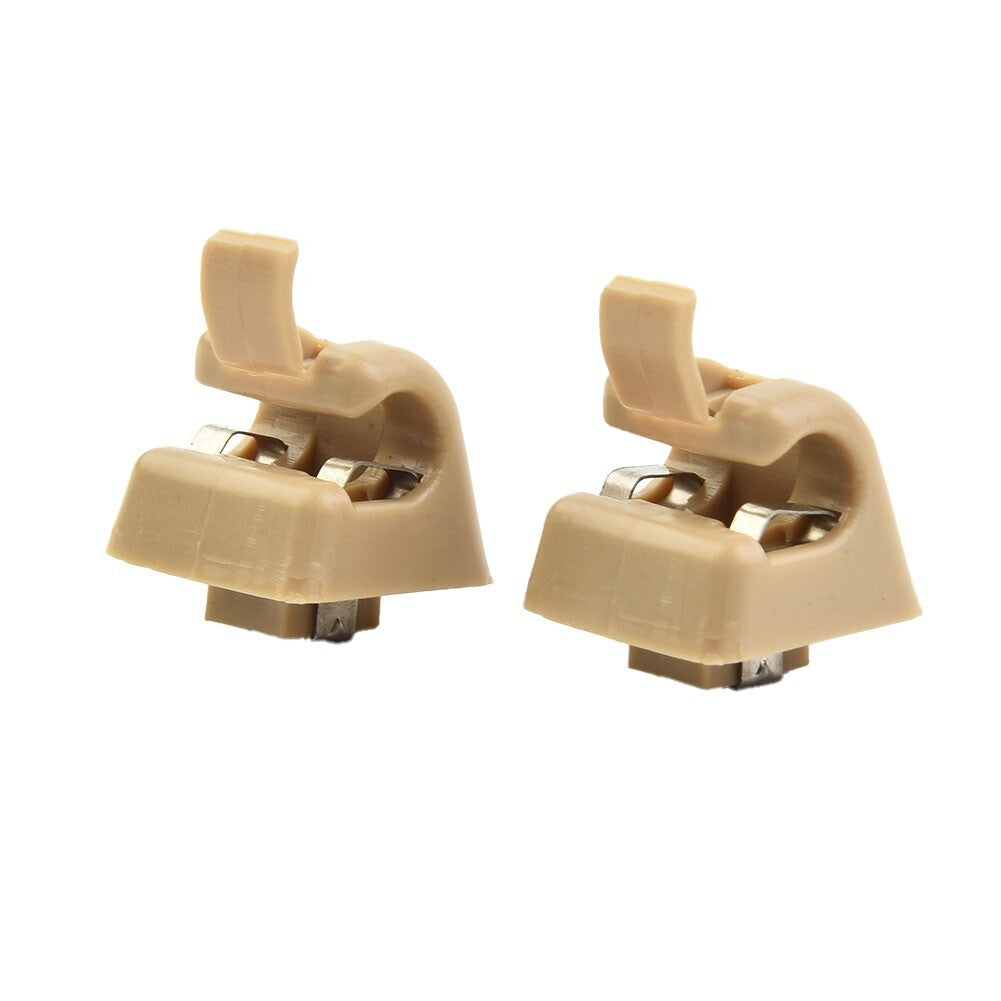 2pc/set Sun Visor Clips Holders Fits for Mercedes -W123,W124,W126,W140,W201 Parts