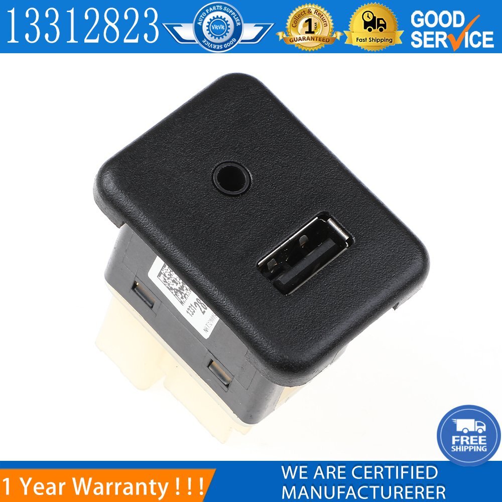 13312823 Center console Aux/USB port connector adapter suitable for GMC Build