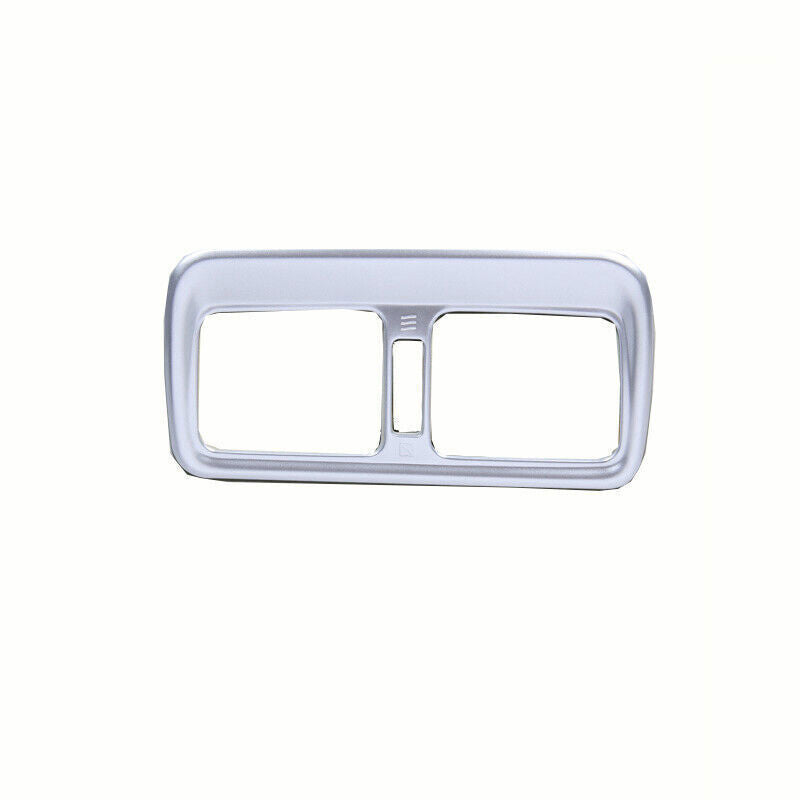 Rear Air Outlet Vent Frame Trim Fit for Nissan Sentra Sylphy 13-19 Matte Silver