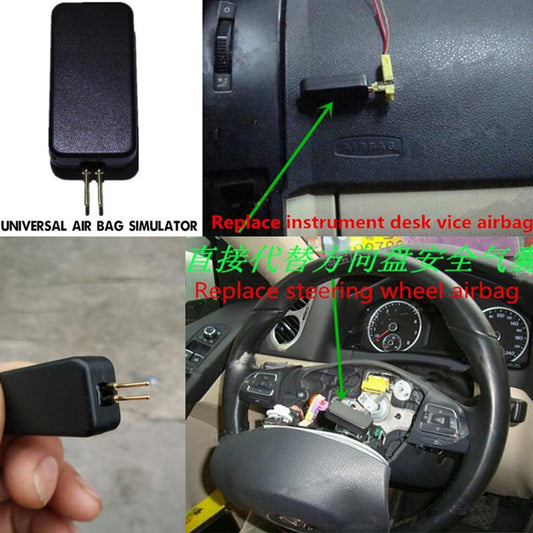 Universal Auto Airbag Air Bag Simulators Emulator SRS Fault Finding Diagnostic