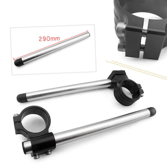 Motorcycle 50mm Clip On Ons Handle Bar Fits for Honda CBR 1000RR 2004-2012 CNC
