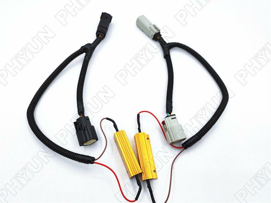 2¡Á Halogen to LED Tail Light Conversion Adapter For Silverado LTZ for Sierra Denali