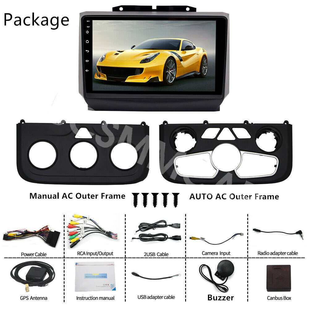 Fit for Dodge for RAM 4500 5500 2013-2018 Car Multimedia Player GPS Navi Android 13