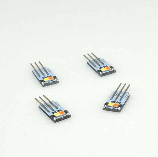 4x Retrofit led door ambient light dual color for BMW F07 5 series GT LCI 2016