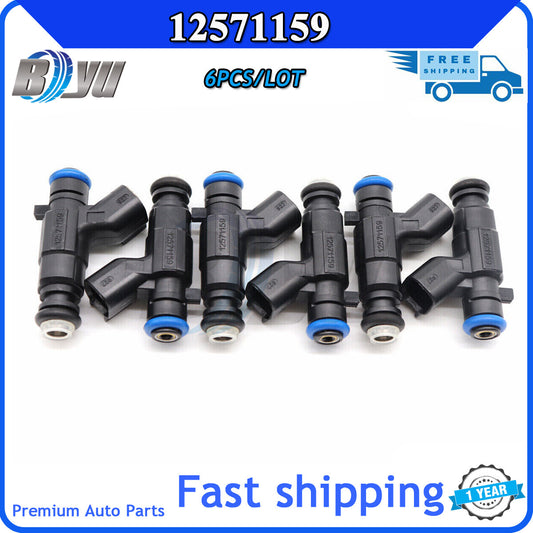 12571159 Applicable to 04-08 for Cadillac for Buick 3.6L V6 Package (6) Fuel Injector 0280156131