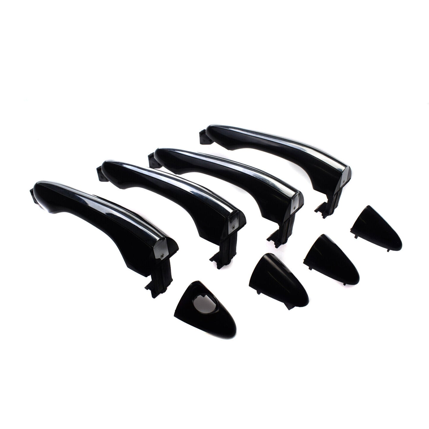 for Kia Optima 2011-2015 4Pcs Front Rear LH RH Outside Door Handle Black Chrome