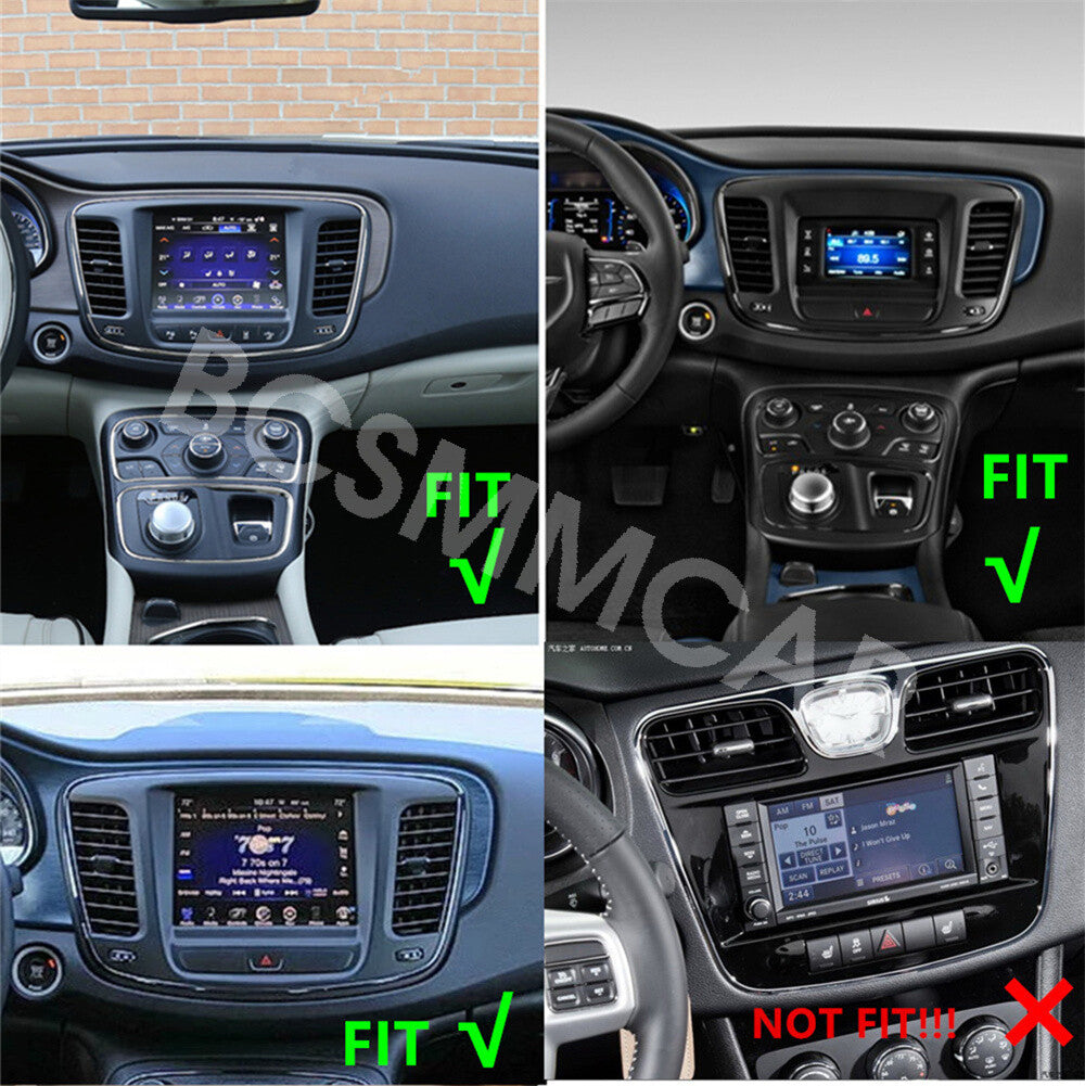 9.7in Touch Screen Car Radio GPS Stereo Fit for Chrysler 200C 200S 2015-2019