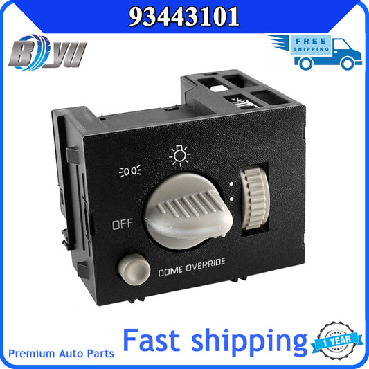 93443101 Headlight/Park Light Dimming Switch for Chevrolet C1500, C2500, C3500, DS876