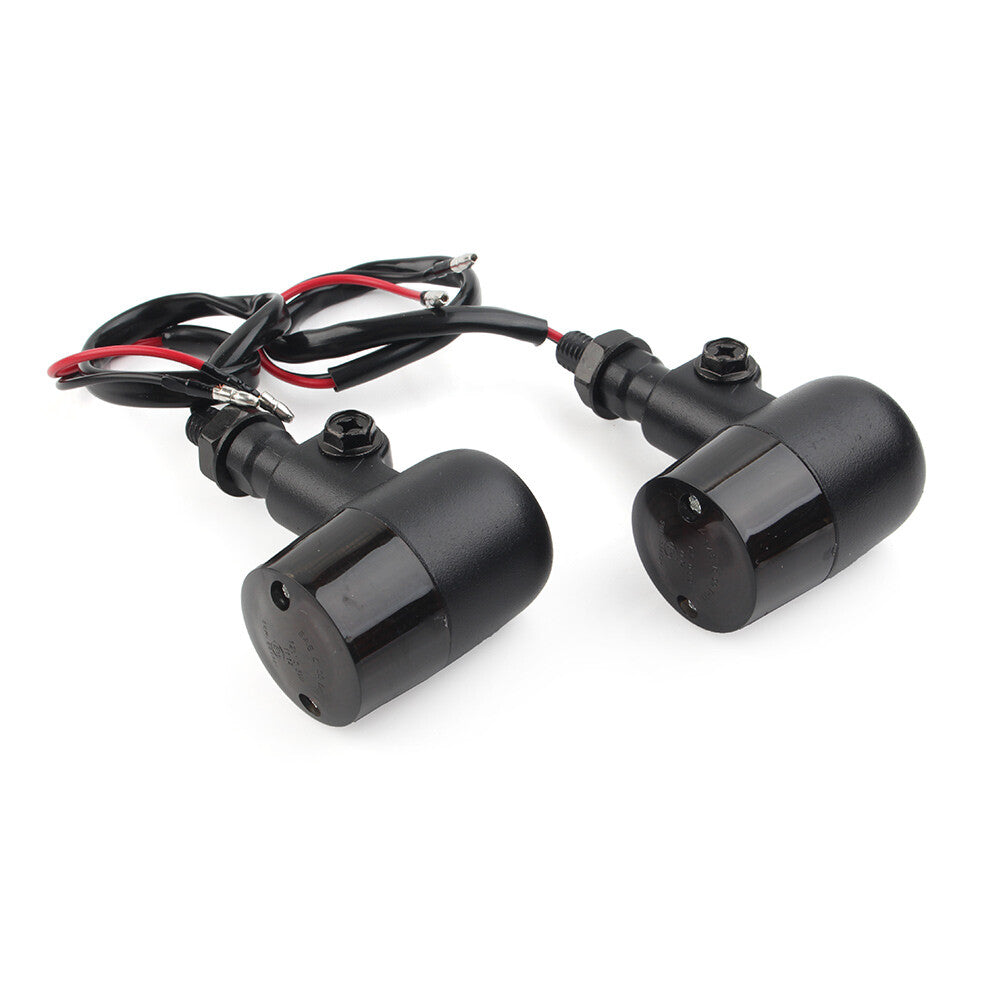 12V F¨¹r for Harley for Honda for Yamaha for Suzuki Bernstein Blinker Bremslicht Lampe 10mm Braun