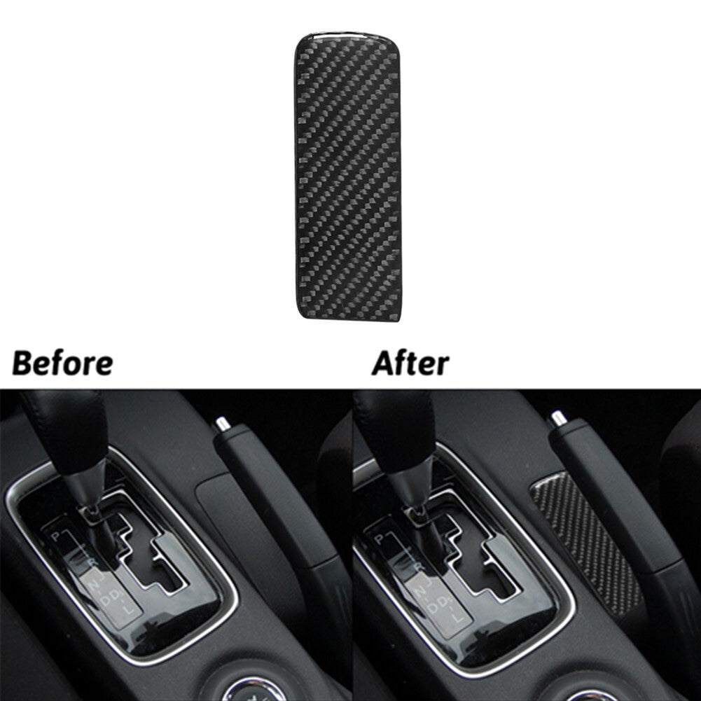 Carbon Fiber Below Hand Brake Cover Trim for Mitsubishi Outlander 2014-2016