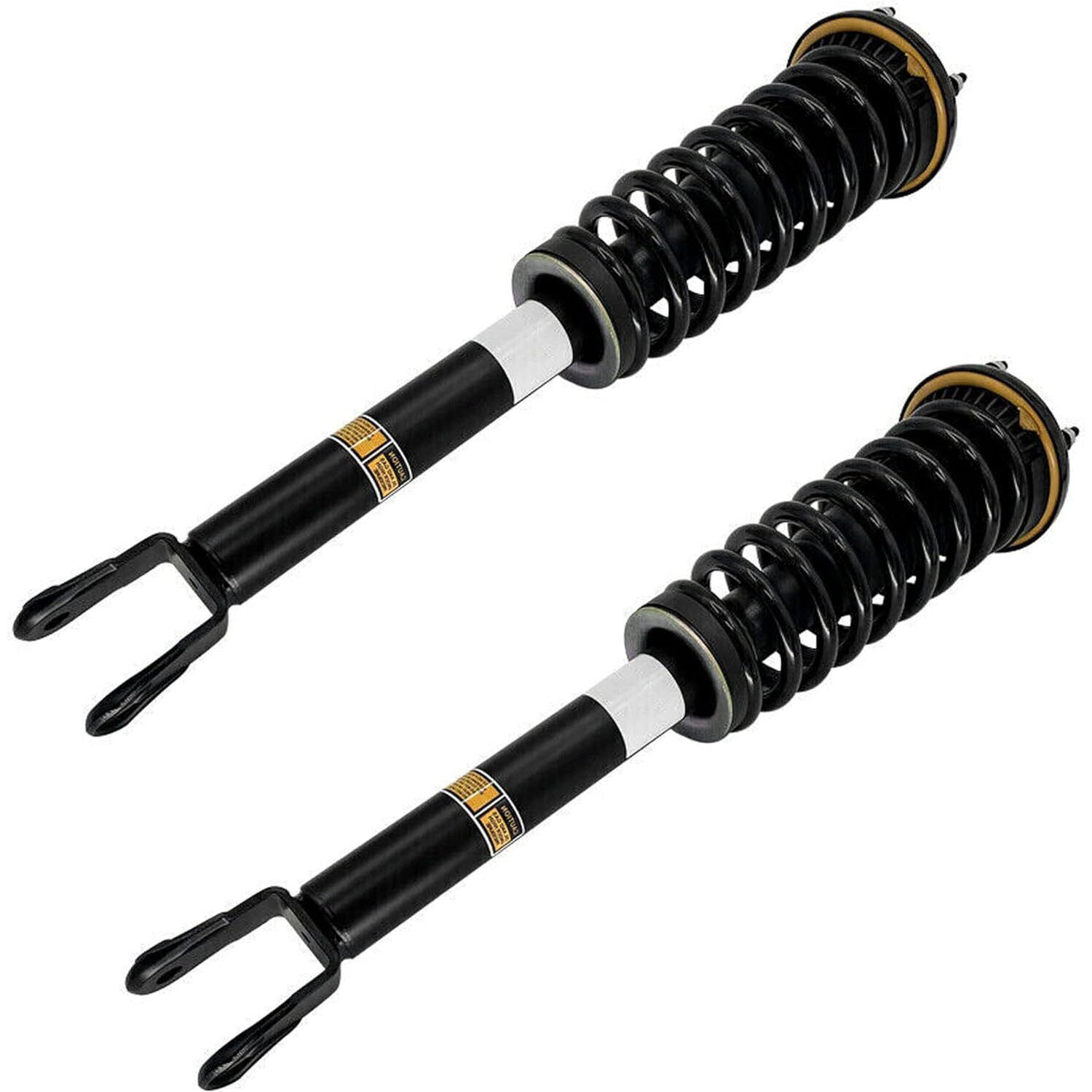 Two Assy front shock absorber struts for Mercedes W211 S211 E350 4Matic 3.5L V6 (2006-2009)