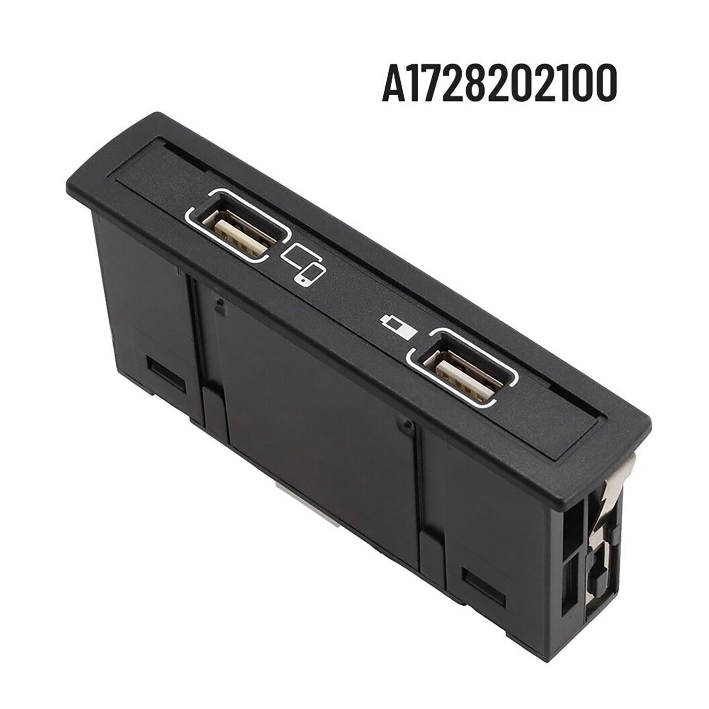Dashboard USB socket A1728202100 for Mercedes-Benz CLS, A-Class, GLA, CLA, GLE
