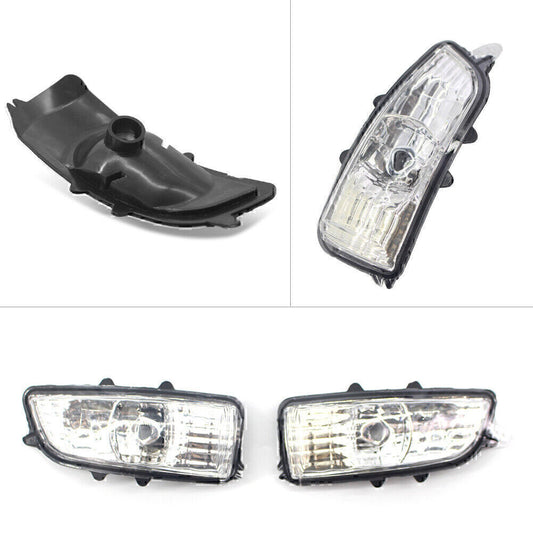 2PCS Door Mirror Indicator Turn Signal Lights Fit for Volvo S40 S60 S80 2007-2011