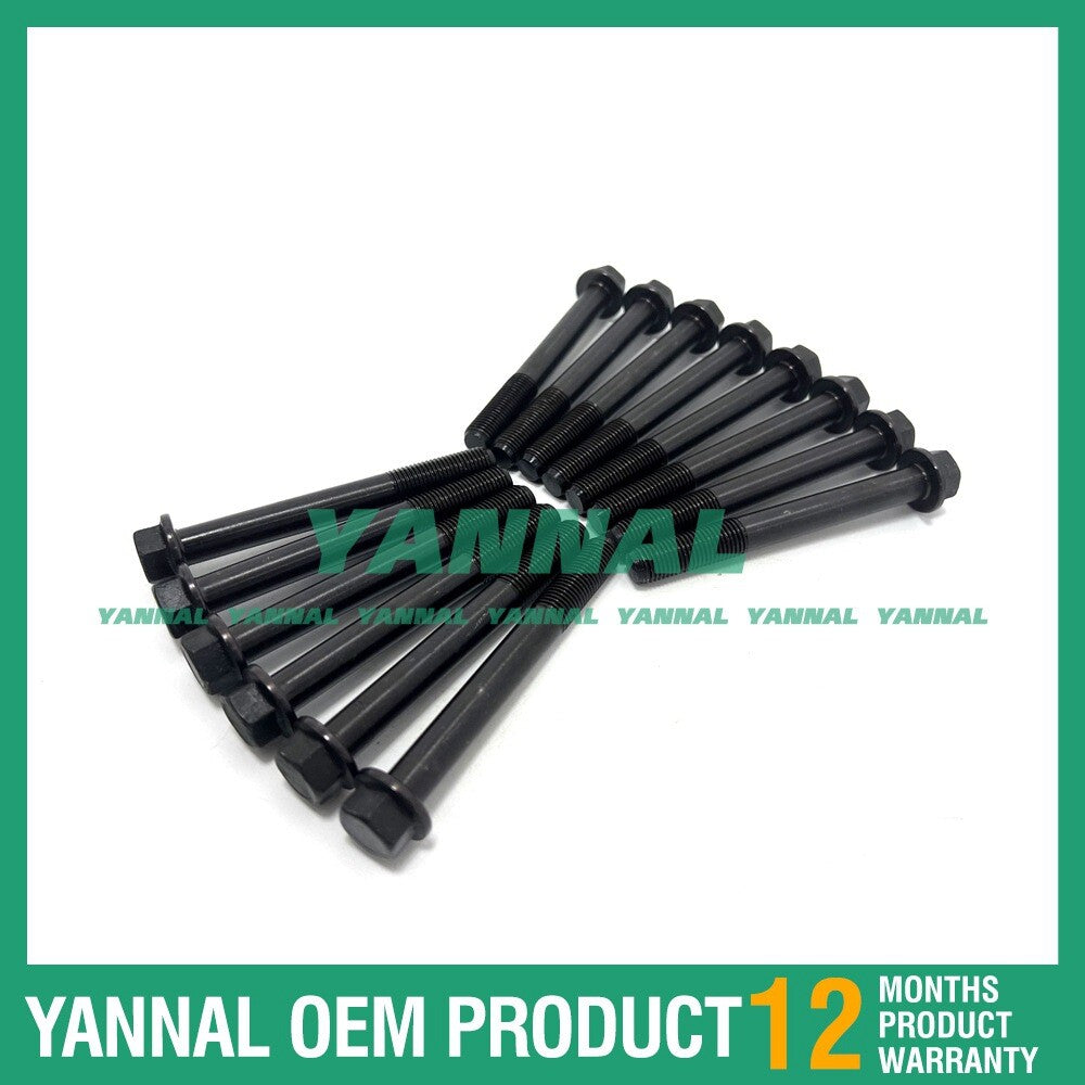 14X cylinder head bolts are suitable for Yanmar 3TN66 engines and 332 415 F915 tractors.