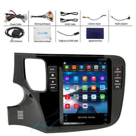 For 13-20 for Mitsubishi Outlander 3 LHD 9.7 Vertical Car Stereo Radio GPS Navi RDS