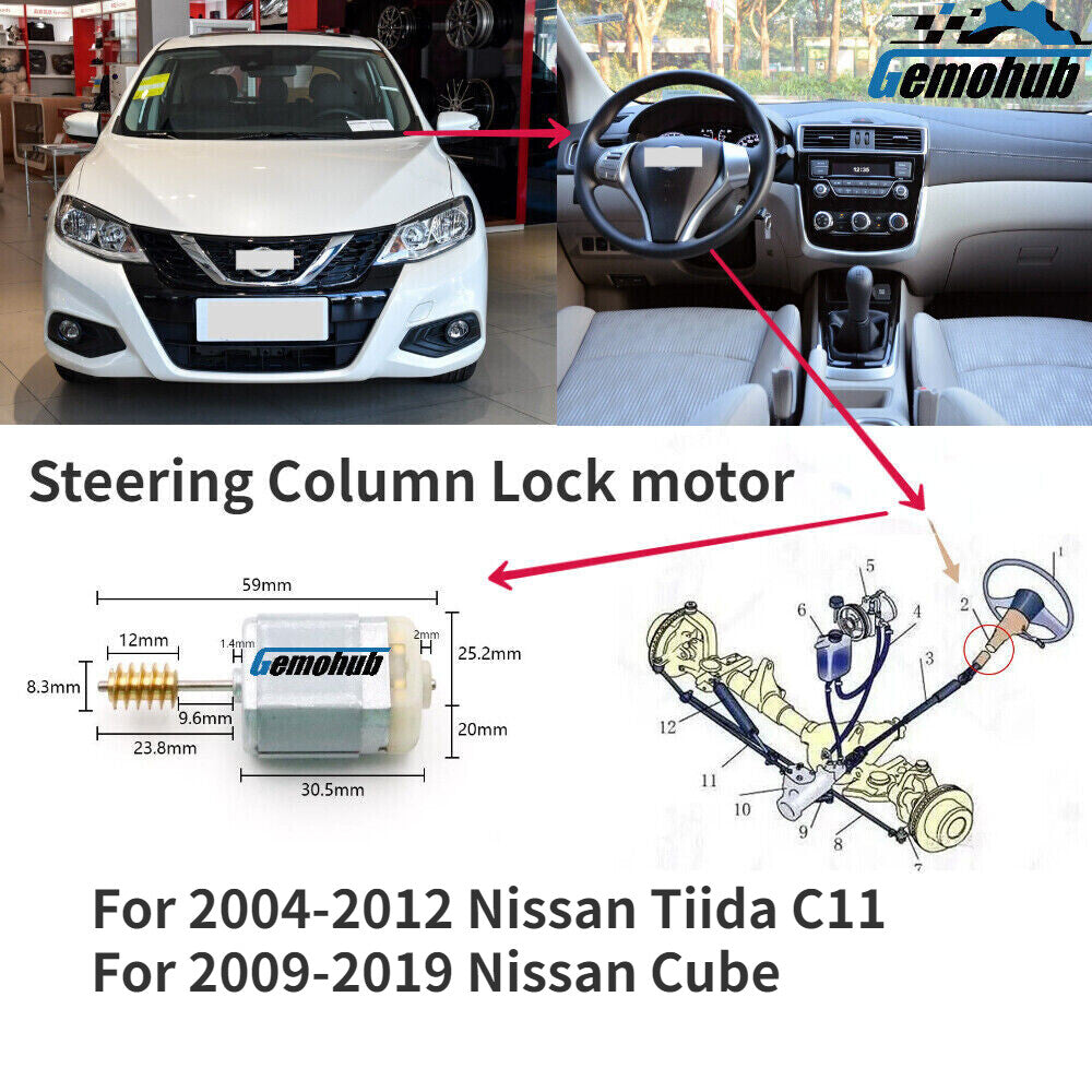 Quality Steering Column Lock Motor Diretion Motor For 2008-2013 for Nissan Teana MK4
