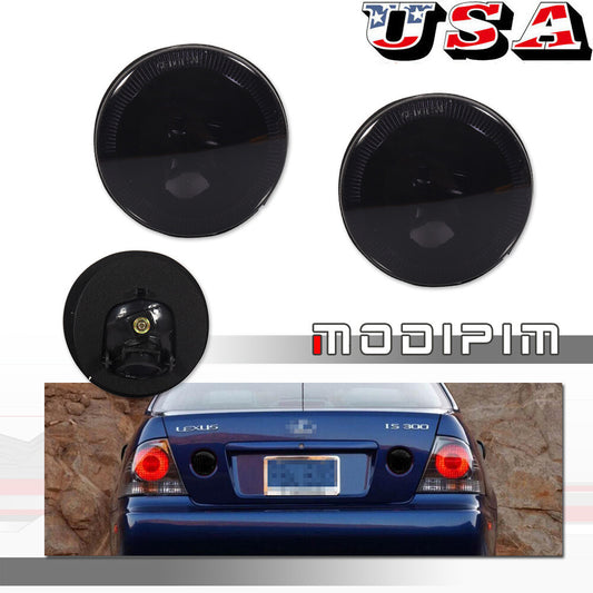 A pair of smoked lens taillights are suitable for 2001-2005 for Lexus IS300 models.