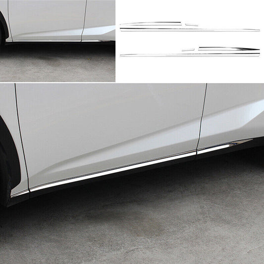stainless Door Body Side Molding Sill Cover Trim for Lexus NX200t 300h 2015-2021