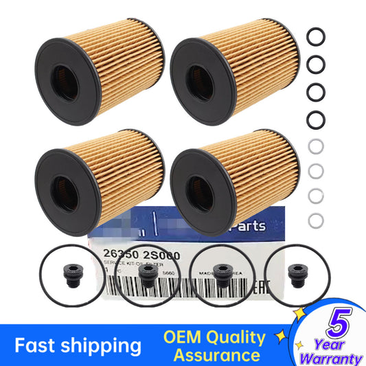 Equipment Manufacturer 4P ACK Engine Oil Filter for 2020-2024 for Hyundai - for Kia 2.5L 26350-2S000