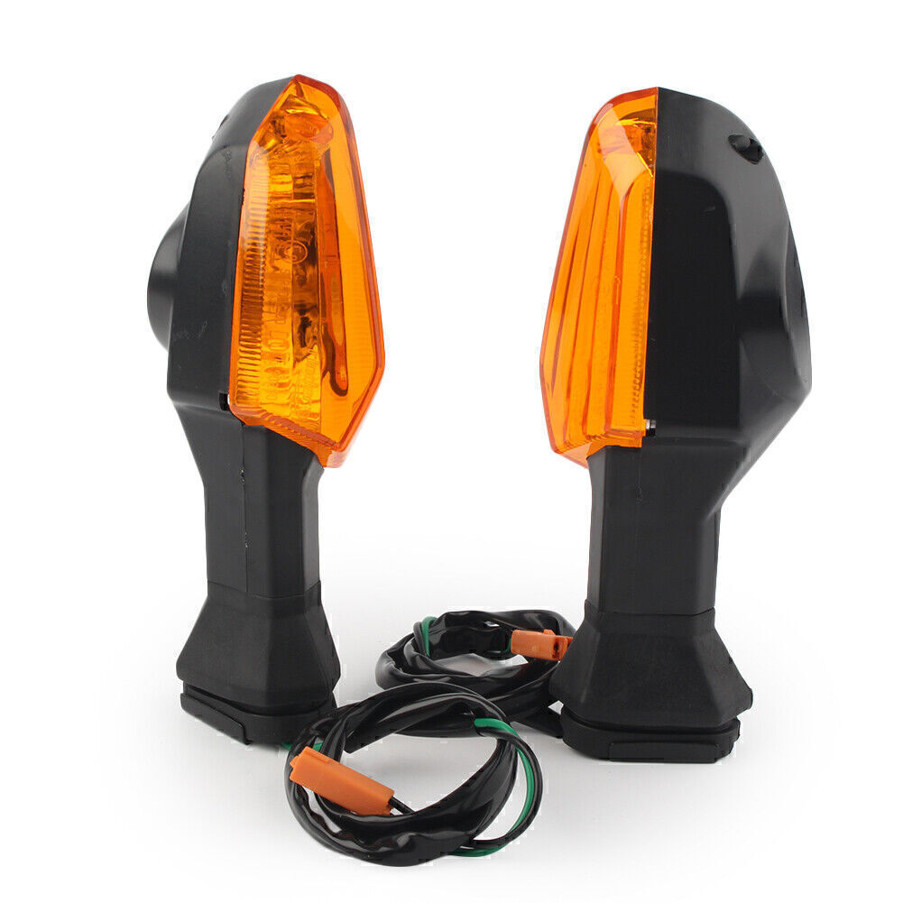 Fit for Kawasaki 300 Rear Turn Signal Light Clear Lens Motorcycle 2pcs