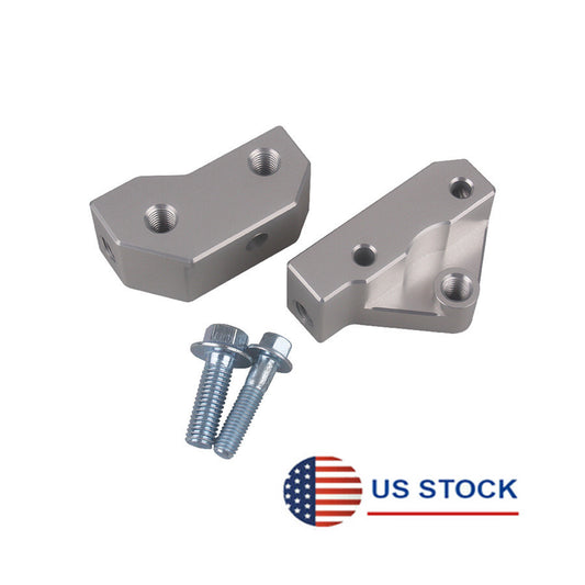 Knock Sensor Harnesses Relocation Brackets Aluminum For GM Gen III LS LR4 LQ4
