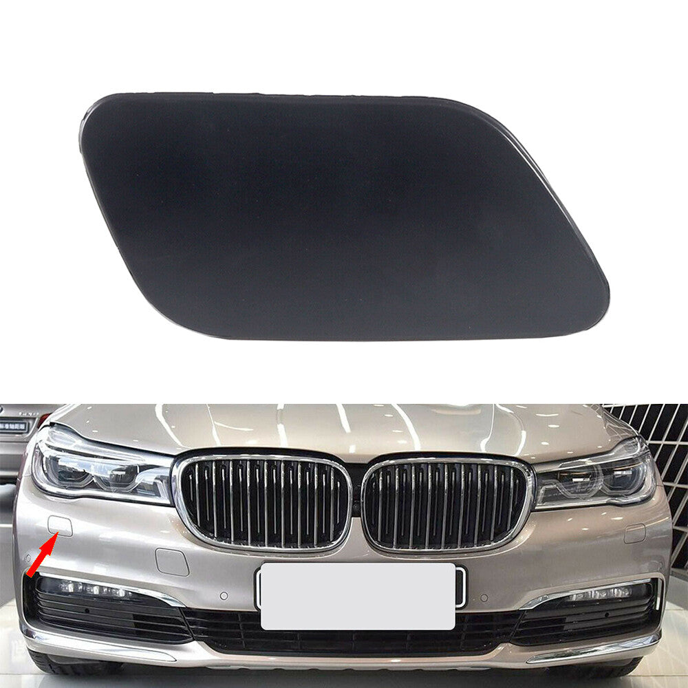 For 2014-2019 for BMW 740i 750i Right Front Headlight Washer Cover Cap Unpainted