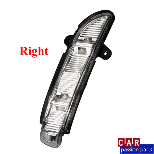 The passenger-side right-hand mirror turn signal is applicable to for Mercedes-Benz E320 and E350. (07-09)