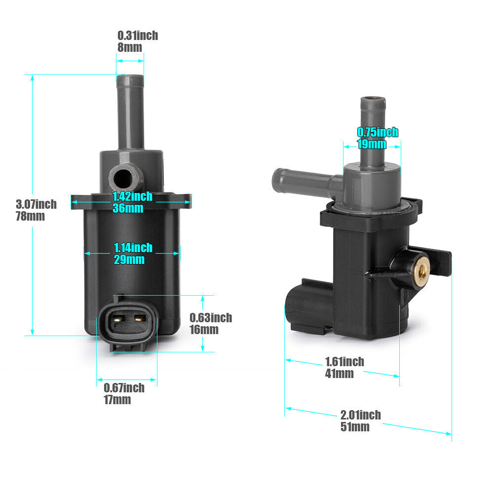 90910-12259 Vapor Canister Purge Solenoid Control Valve for Toyota Highlander