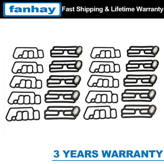 10 set for Honda 15815R70A01 15845R70A01 NEW Cylinder Head Solenoid Gasket VTEC