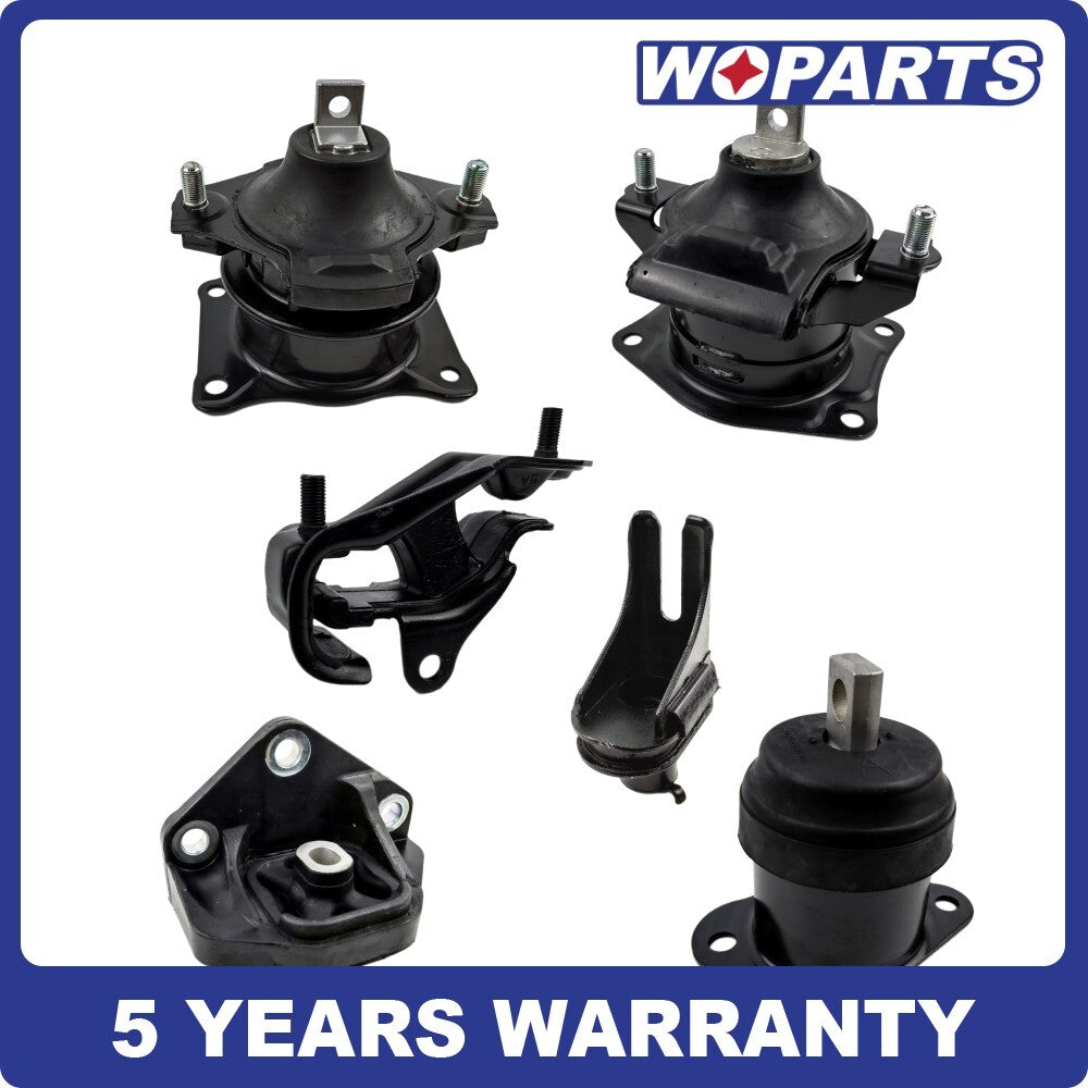 6PC Engine Motor Trans Mount Set Fit for Acura TL 3.2L 2004-2006 Auto Trans