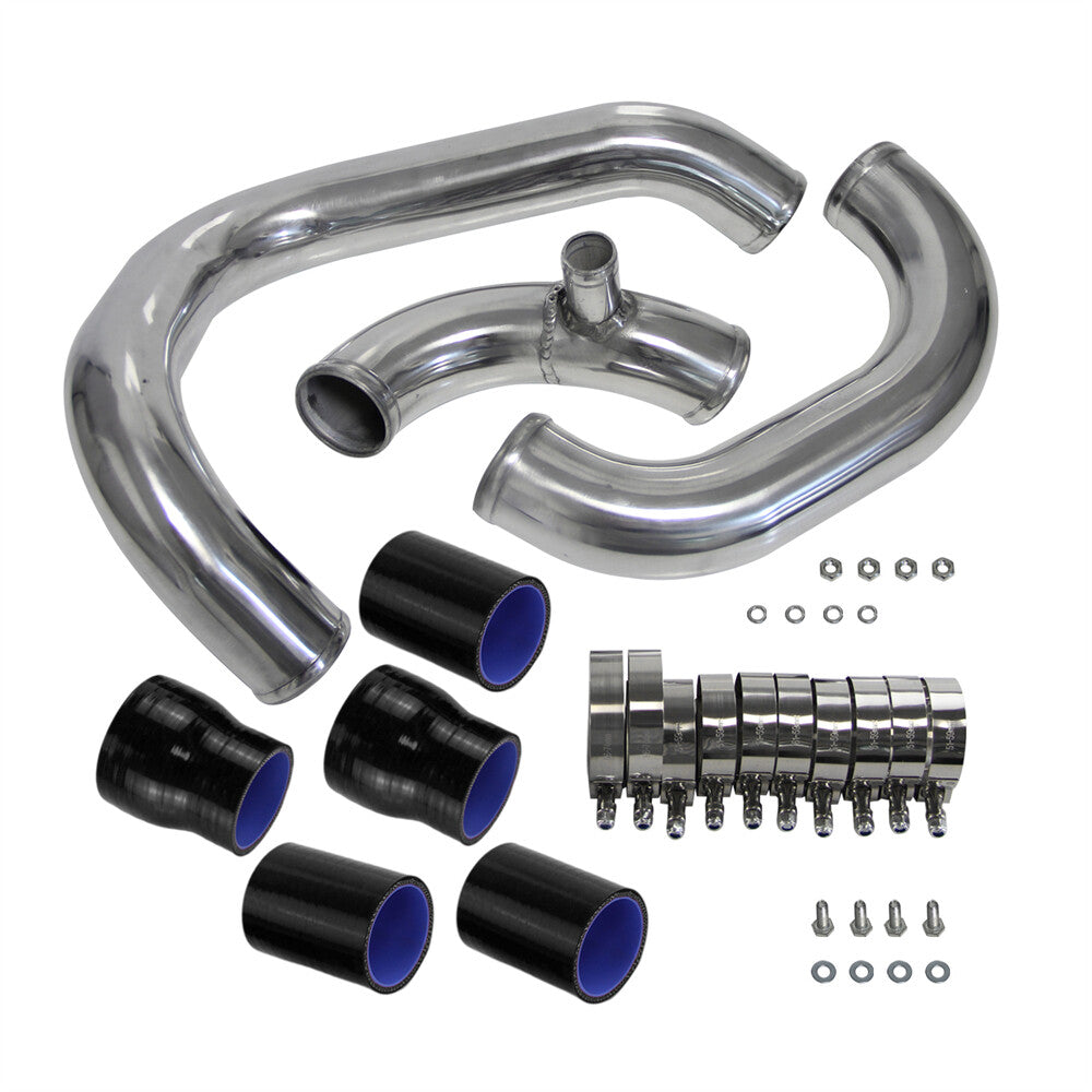 Upgrade Bolt On Front Mount Intercooler Piping Kit for Audi A4 1.8T B5 98-01 BK