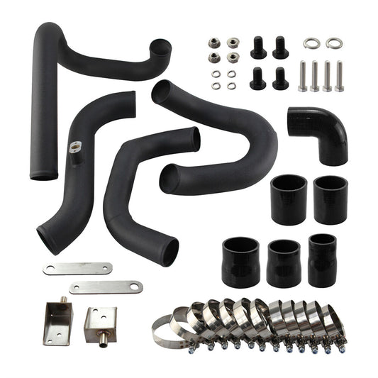 Front Mount Intercooler Piping Kit for Hyundai for Genesis 2.0T Turbo 10-12 Black