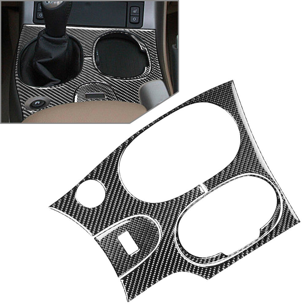 Center Console Gear Shift Panel Trim Black for Chevrolet for Corvette C6 2005-13 LHD