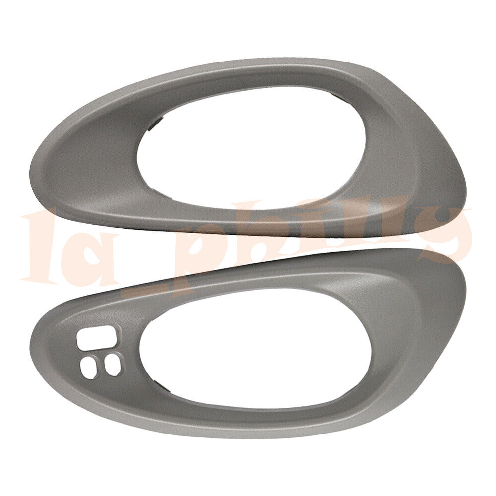 Fit for Chevrolet Trailblazer Base LT LS Gray Front RHLH Side Door Handle Trim